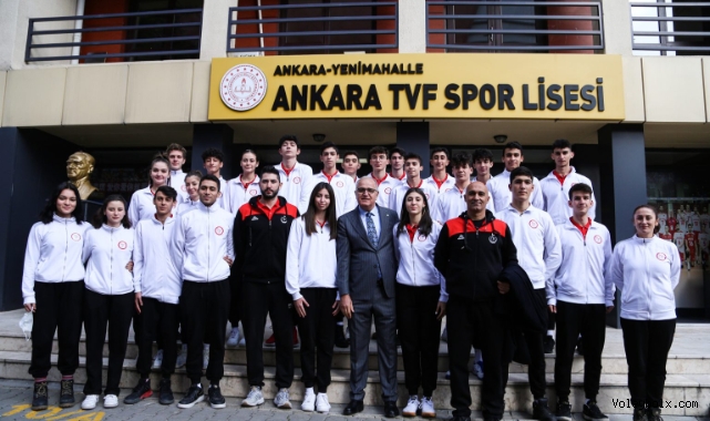 TVF Spor Lisesi Kütüphanesi Açıldı