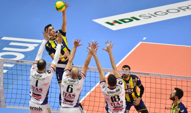 Fenerbahçe HDI Sigorta Trentino Itas’a 3-0 Mağlup Oldu