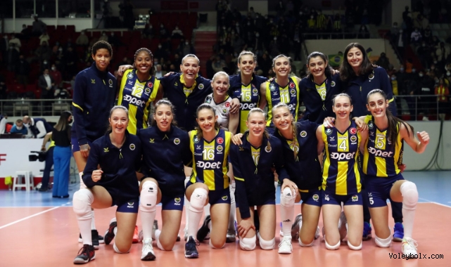 Fenerbahçe Opet, Maritza Plovdiv'i 3-0 Mağlup Etti