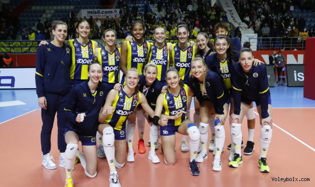 Fenerbahçe, Şampiyonlar Ligi’nde Namağlup Çeyrek Finalde