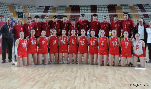 TVF Spor Lisesi Genç Kız ve Erkek Takımı Namağlup Türkiye Finalleri’nde