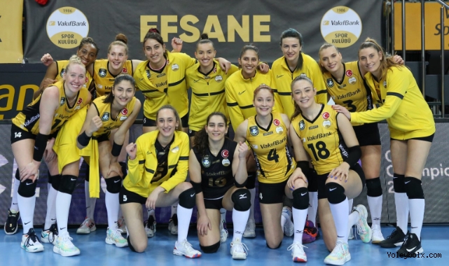 VakıfBank, Şampiyonlar Ligi'nde Namağlup Çeyrek Finalde