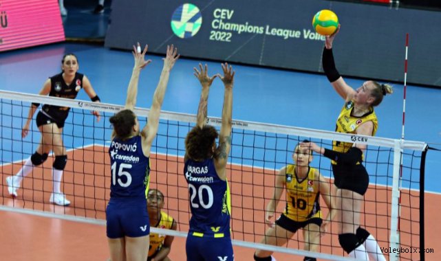 CEV Şampiyonlar Ligi Yarı Finalinde Türk Derbisi Zamanı