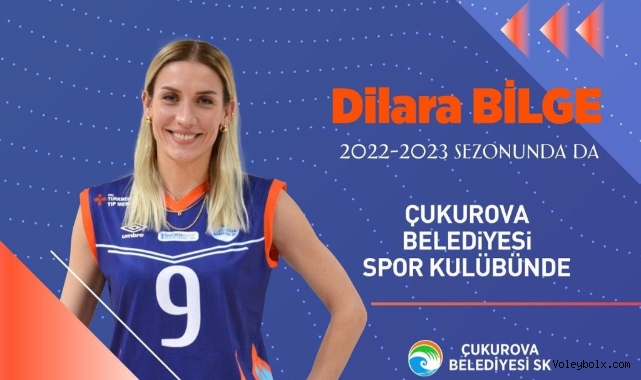 Dilara Bilge, Çukurova Belediyespor ile sözleşme yeniledi..