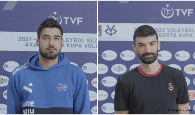 Kupa Voley Erkekler Finalistleri TVF’ye Özel Açıklamalarda Bulundu