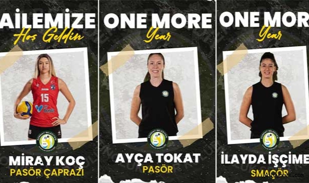 Miray Koç, Ayça Tokat ve İlayda İşçimen Edremit Belediyesi Altınoluk’da..
