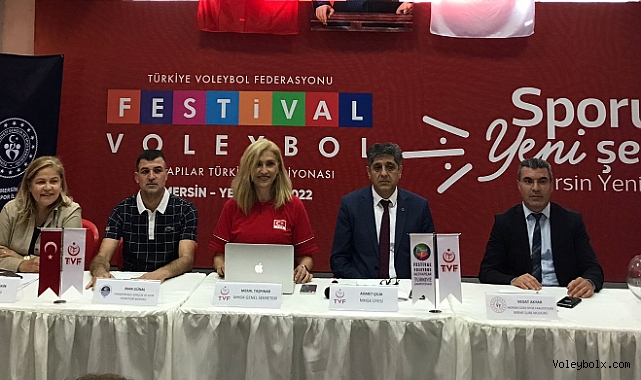 Festival Voleybol’da Midi Kızlar ve Küçük Erkekler Kategorisinin Teknik Toplantısı ve Kura Çekimi Yapıldı