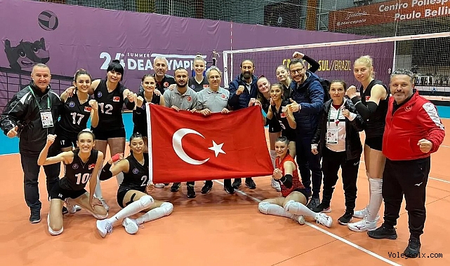 İşitme Engelli Kadın ve Erkek Milli Takımlarımız Olimpiyat Şampiyonu!