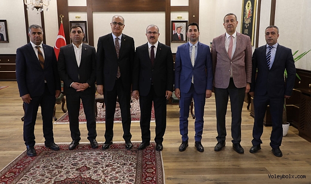 TVF Başkanı Mehmet Akif Üstündağ, Elazığ’da Ziyaretlerde Bulundu