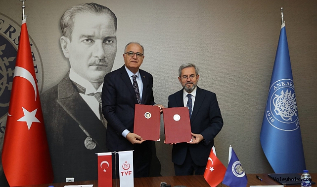 TVF ile Ankara Üniversitesi Arasında Kurumsal İş Birliği Protokolü İmzalandı