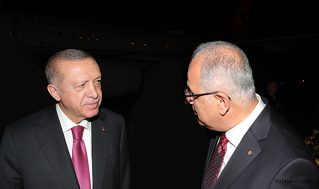 Cumhurbaşkanımız Sayın Recep Tayyip Erdoğan, TVF Başkanı Üstündağ’ı Tebrik Etti