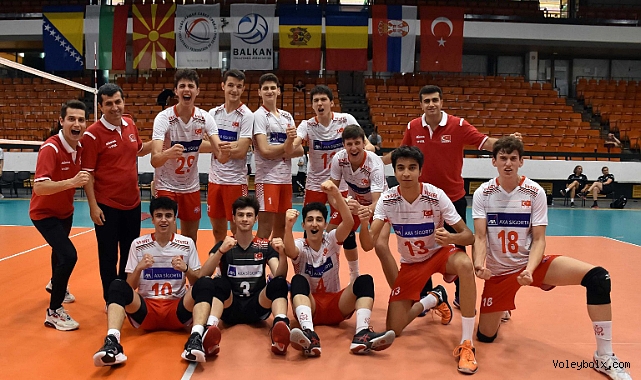 U18 Erkek Milli Takımımız, Balkan Şampiyonası’nda Namağlup Finalde