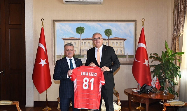 TVF Başkanı Mehmet Akif Üstündağ, Antalya’da Ziyaretlerde Bulundu