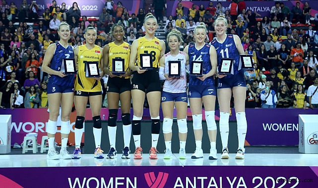 2022 FIVB Kulüpler Dünya Şampiyonası'nda Rüya Takım Belli Oldu
