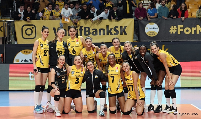 VakıfBank, Şampiyonlar Ligi’ne Galibiyetle Başladı