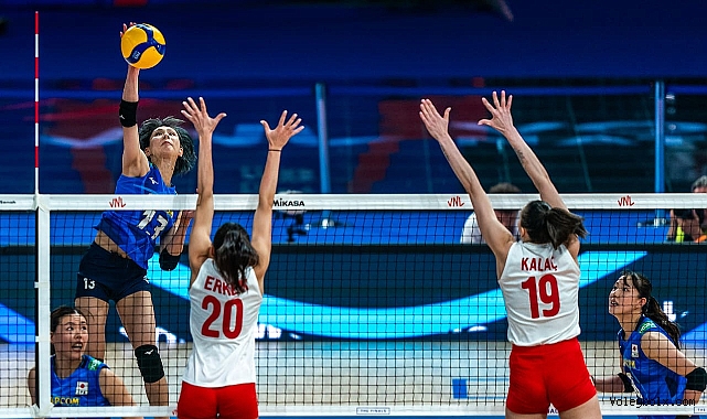 Filenin Sultanları VNL'e Çeyrek Finalde Veda Etti