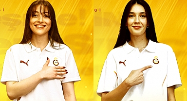 İrem Nur Özsoy ve Aslı Tecimer Galatasaray Daikin’de