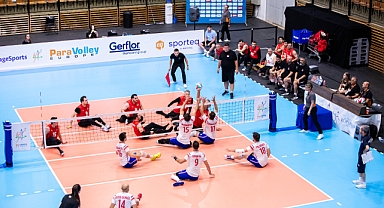 Oturarak Voleybol Erkek Milli Takımımızdan Çifte Galibiyet