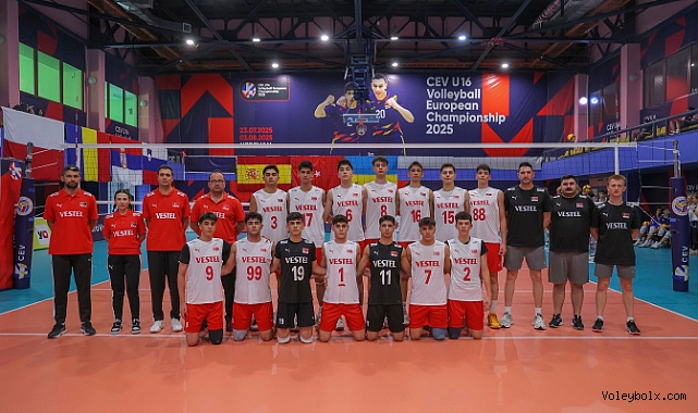 U16 Erkek Milli Takımımız Çekya'ya 3-0 Mağlup Oldu