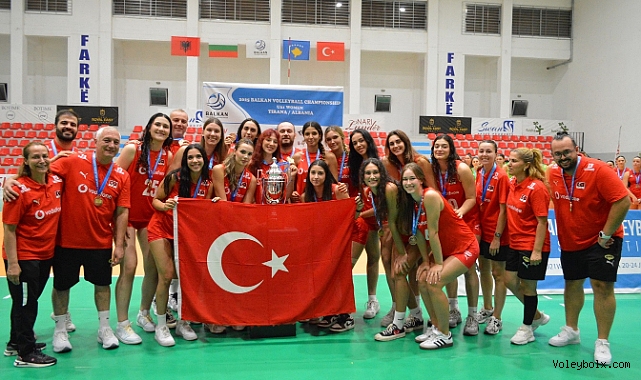 U21 Kadın Milli Takımımız Balkan şampiyonu