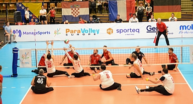 Oturarak Voleybol Erkek Milli Takımımız Polonya'ya 3-2 Mağlup Oldu