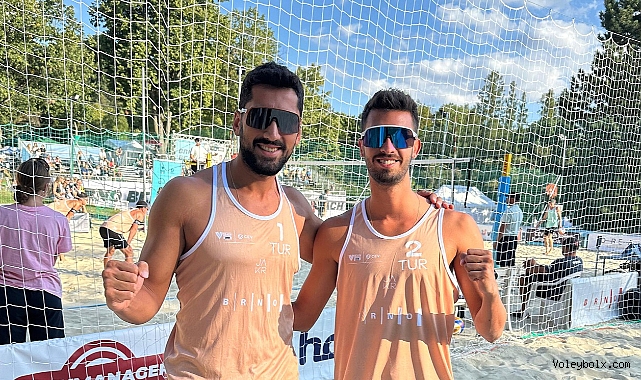 Yusuf Özdemir – Batuhan Kuru, VW Beach Pro Tour Brno Futures Etabı'nda Çeyrek Finalde