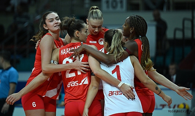 Aras Spor Kupa Voley’e galibiyetle başladı