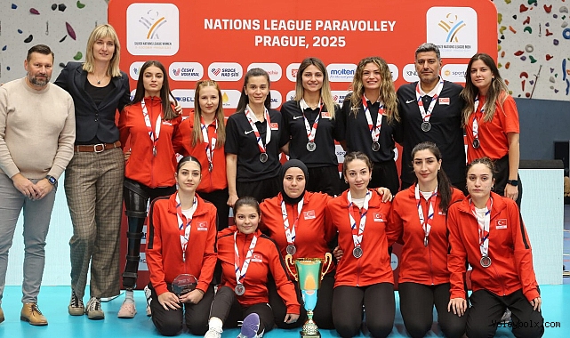 Oturarak Voleybol Kadın Milli Takımımız, Gümüş Milletler Liginde Gümüş Madalyanın Sahibi Oldu