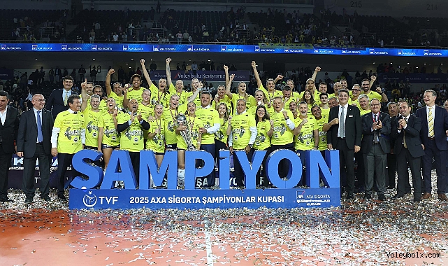 Şampiyonlar Kupası'nın sahibi Fenerbahçe