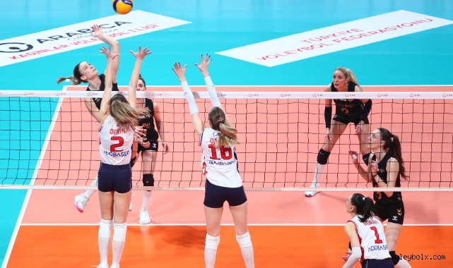 Arabica Coffee House Kadınlar 1. Ligi'nde 10. Hafta Sona Erdi 