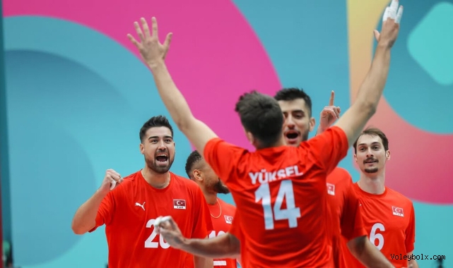 Erkek Milli Takımımız Bahyren'i 3-0 Mağlup Etti