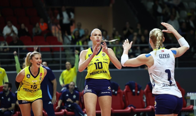 Fenerbahçe Medicana, Benfica'yı 3-0 Mağlup Etti 