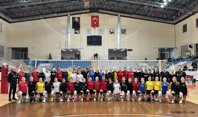 Altyapı Kız Milli Takımı Sporcu Taramaları Çanakkale'de Yapıldı