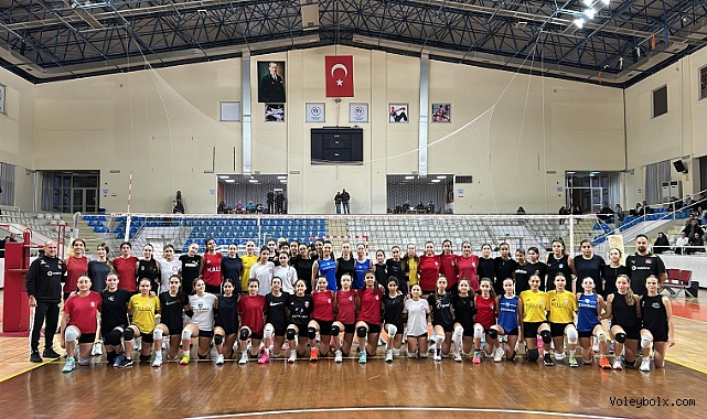 Altyapı Kız Milli Takımı Sporcu Taramaları Çanakkale'de Yapıldı