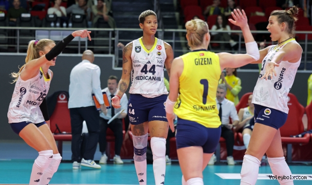 Fenerbahçe Medicana, CEV Şampiyonlar Ligi'nde yarın Igor Gorgonzola'ya konuk olacak