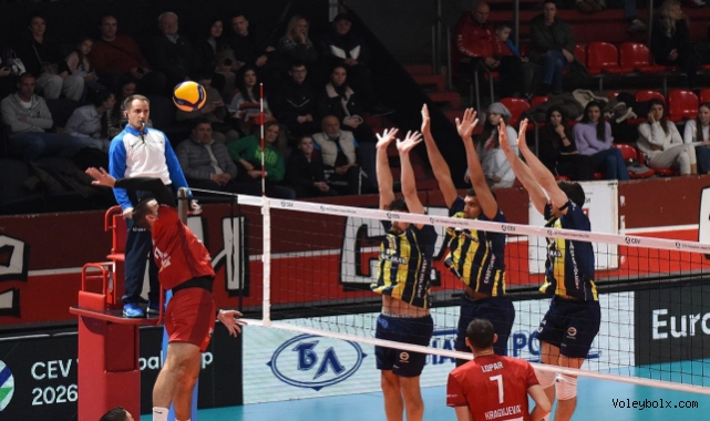 Fenerbahçe Medicana, Radnicki Kragujevac'ı 3-0 Mağlup Etti