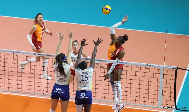 Galatasaray Daikin, CEV Kupasında 8'li Finaller Turuna Yükseldi 