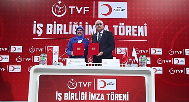 Türkiye Voleybol Federasyonu ile Türkiye Kızılay Derneği Arasında İş Birliği Protokolü İmzalandı