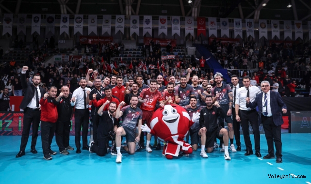 Ziraat Bankkart, Tours VB'yi 3-1 Mağlup Etti
