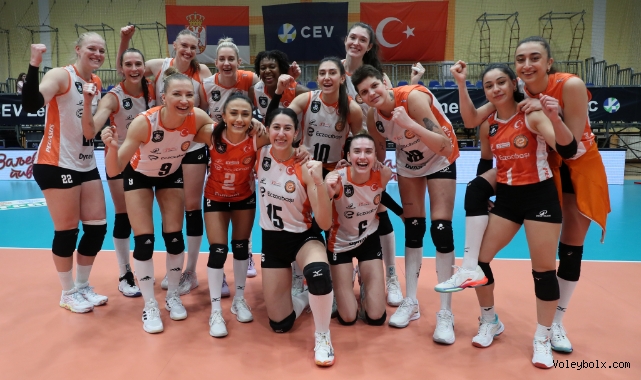 Eczacıbaşı Dynavit, OK Zeleznicar Lajkovac'ı 3-0 Mağlup Etti