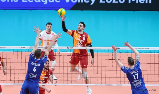 Şampiyonlar Ligi'nde Galatasaray HDI Sigorta, Halkbank'ı 3-1 Mağlup Etti