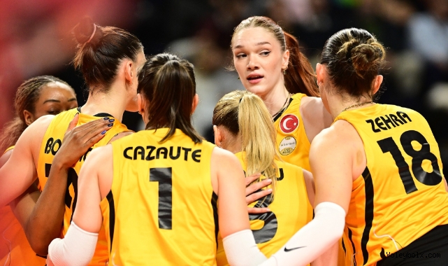 VakıfBank, Volero Le Cannet'i 3-0 Mağlup Etti