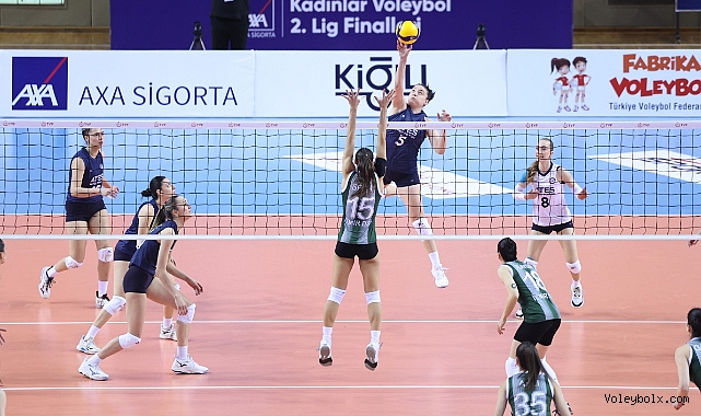 AXA Sigorta Kadınlar 2. Lig Final Etabı Başladı