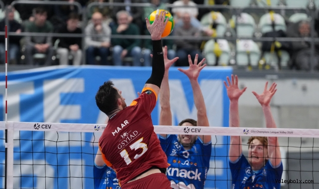 Galatasaray HDI Sigorta, Knack Roeselare'ye 3-2 Mağlup Oldu