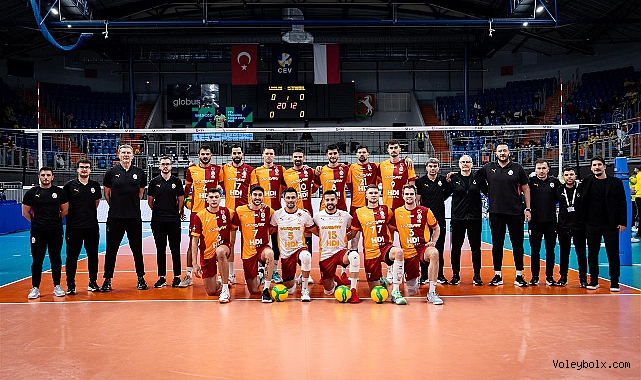 Galatasaray HDI Sigorta,LUK Lublin'e 3-0 Mağlup Oldu