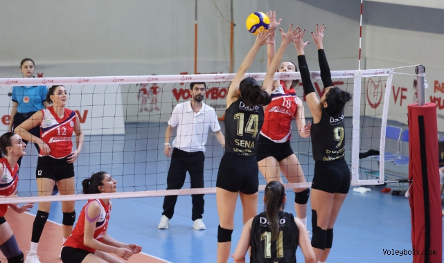 TVF Kadınlar 2. Ligi Çeyrek Final Etabı'nda İkinci Gün Sona Erdi