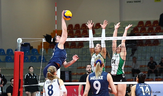 TVF Kadınlar 2.Ligi Yarı Final Etabında İkinci Gün Sona Erdi