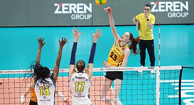 VakıfBank, Şampiyonlar Ligi'nde Çeyrek Finale Yükseldi 