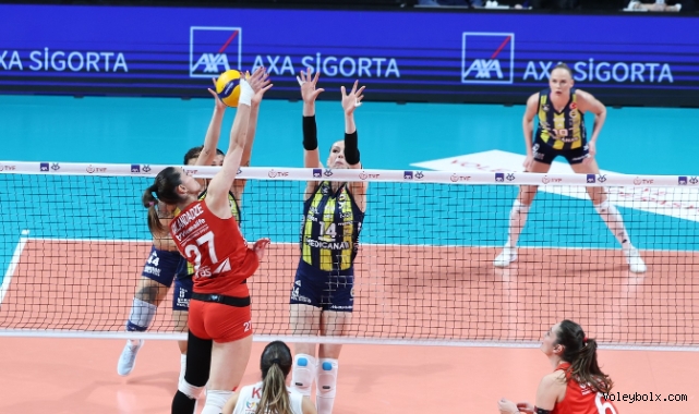 2026 Kadınlar AXA Sigorta Kupa Voley'de Çeyrek Final Etabı Karşılaşmaları Devam Ediyor