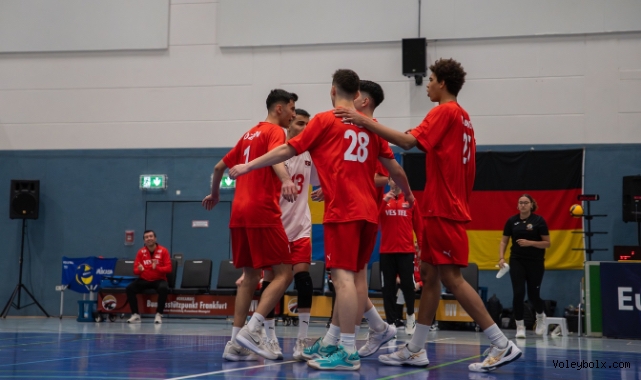 U18 Erkek Milli Takımımız, Almanya'ya 3-1 Mağlup Oldu